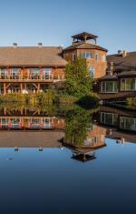 Auberge du lac taureau_Automne-etang